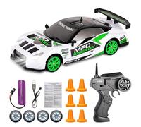 AVCXEC Macchina Telecomandata de Drift,RC Drift Car 1:24, 2,4 GHz 4WD Auto Telecomandata Bambino Mini Auto da Drift Telecomandata con Luce LED Coche Teledirigido Drift per Ragazzo Ragazza Bambini