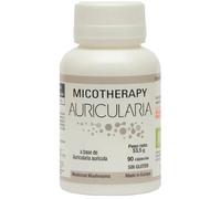MICOTHERAPY Auricularia Auricula Judae 90 Cápsulas, Hongo Medicinal Antioxidante Apoya el Sistema Digestivo, Inmunológico y Cardiovascular, Contrarresta el Cansancio y la Falta de Energía.