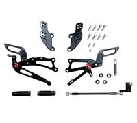 avdb-moto Estriberas Retrasadas Regulables Compatible con HONDA CBR 929 RR 900RR SC44 2000-2001, CBR 954 RR 900RR SC50 2002-2003