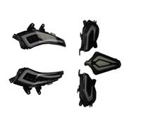 aVDB-moto PACK Piloto Trasero + Intermitentes Delanteros y Traseros Doble Función compatible con YAMAHA TMAX 530 T-MAX SJ09 2012-2016 (Tintado)