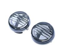 aVDB-moto Para Tulipas Intermitentes Delanteros compatible con SUZUKI INTRUDER MARAUDER 1600 2004-07, 1500 2005-09, VOLUSIA 800 2001-05, VZ INTRUDER 800 2010-16, BOULEVARD 650 1996-12 (Tintados)