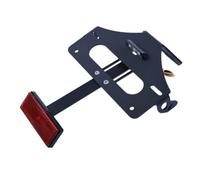 avdb-Moto Porta-Matrícula AVDB Compatible con Triumph Street Triple 675 L67LR 2013-2017, Street Triple R/RX 675 L67LR 2013-2017, S 660 A2 2017-2019, S 765 HD01 2017-2019 con Catadióptrico