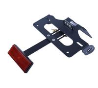 avdb-Moto Porta-Matrícula AVDB Compatible con Yamaha YZF R125 R-125 2019-2022, YZF R125 2023-2024 con Catadióptrico
