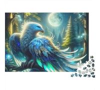 Ave Bosque Encantado Paper Rompecabezas 1000 Piezas para Adultos Puzzle Papel Grueso Entrenamiento Mental decoración Pared 38x26cm/1000pcs