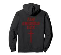 Ave Christus Rex - Guerrero de Dios Sudadera con Capucha