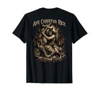 Ave Christus Rex - Jesús venciendo al Diablo Camiseta