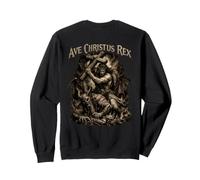Ave Christus Rex - Jesús venciendo al Diablo Sudadera