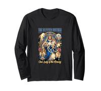Ave María Bendita Madre Rosario Oración Manga Larga
