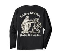 Ave María - Dicho católico Divertido Manga Larga