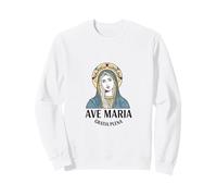Ave Maria Gratia Plena - Santísima Virgen María Sagrado Corazón Sudadera