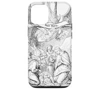 Ave María Llena de Gracia Rosario de Oraciones Católicas Tradicionales Carcasa para iPhone 12/12 Pro