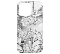 Ave María Llena de Gracia Rosario de Oraciones Católicas Tradicionales Carcasa para iPhone 15 Pro MAX