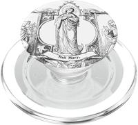 Ave María Llena de Gracia Rosario de Oraciones Católicas Tradicionales PopSockets PopGrip para MagSafe
