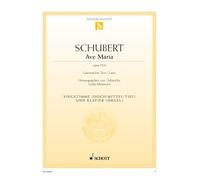Ave maria op. 52/6 chant: op. 52/6. voice and piano.