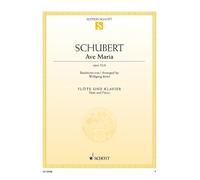 Ave Maria: op. 52/6. flute and piano.