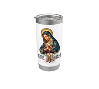 Ave Maria Schubert Misa Latina Beata Madre María Católica Vaso térmico de acero inoxidable de doble pared