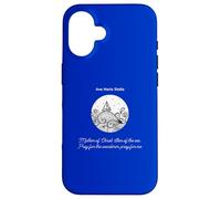 Ave Maris Stella - Estrella del mar Pray For A Wanderer Print Carcasa para iPhone 16