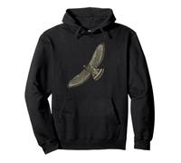 Ave rapaz en vuelo - Broad-winged Hawk Sudadera con Capucha