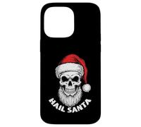 Ave Santa Pagano Feliz Solsticio Odio Cráneo de Navidad Carcasa para iPhone 14 Pro MAX