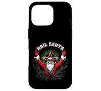 Ave Santa Solsticio pagano gótico Odio Navidad demoníaco Carcasa para iPhone 16 Pro