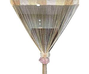 ave split Cortina Decorativa para Puerta, Panel de Pared, con Flecos, Ventana, habitación, Divisor Ciego, Pantalla de Borla para el hogar, 100 cm x 200 cm (#018313)