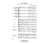 Ave Verum - SATB and Organ - CHORAL SCORE