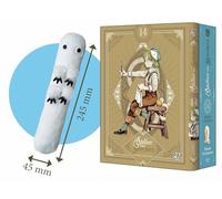 Avec 1 peluche ver-pinceau et 1 jaquette réversible exclusive