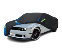 Avecrew Dodge Challenger - Funda Impermeable para Todo Tipo de Clima para automóviles, Cubiertas Exteriores Completas para Exteriores para Dodge Challenger 2008-2023 con Correa Resistente al Viento y
