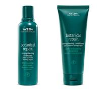 Aveda Botanical Repair Fortalecimiento de champ y acondicionador Duo | Fortalece y repara el cabello daado | Ayuda a prevenir la rotura | Construcc