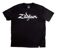 Avedis Zildjian Company Zildjian CLASSIC LOGO TEE BLACK SM Camiseta, Negro (, 42 Unisex adulto,Nuevo Modelo