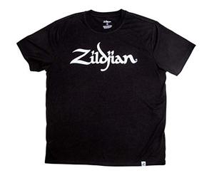 Avedis Zildjian Company Zildjian CLASSIC LOGO TEE BLACK SM Camiseta, Negro (, 42 Unisex adulto,Nuevo Modelo