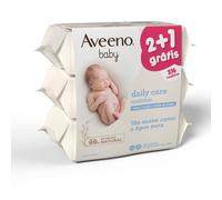 Aveeno Baby Cleaning Wipes (x72 units) Promotional Triple Pack