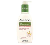 Aveeno Daily Moisturising Creamy Oil (300 ml), aceite corporal hidratante cremoso de uso diario con avena y almendras dulces, crema hidratante facial y corporal para piel seca