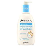 Aveeno Dermexa Daily - Crema emoliente (1 x 500 ml), crema emoliente enriquecida con triple complejo de avena y ceramidas para pieles sensibles, alivio calmante de la picazón y la piel seca propensa