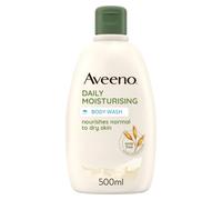 Aveeno Gel de Baño Suave Hidratante Diario con Avena Calmante, 500 ml | Sin Jabón, Limpia e Hidrata, Para Pieles Normales, Secas y Sensibles, Textura Cremosa, Ligeramente Perfumado, para Uso Diario