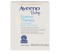 Aveeno J & J598755 Tratamiento de baño para bebés calmantes, paquete de uso único, paquete de 5