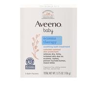 Aveeno J & J598755 Tratamiento de baño para bebés calmantes, paquete de uso único, paquete de 5