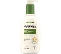 Aveeno Daily Moisturising Body Lotion (300 ml), crema hidratante corporal de absorción rápida con avena y manteca de karité, loción corporal para piel seca