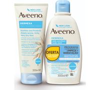 Aveeno Pack Dermexa Creme Emoliente + Gel Banho Emoliente