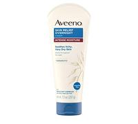 Aveeno Sollievo pelle durante la notte Intense Moisture Cream con Triple Avena Complex & burro di karitè naturale, Protectant pelle terapeutico dimeticone 7,3 once