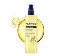 Aveeno Spray de aceite corporal Skin Relief, con aceite de avena y aceite de jojoba, hidrata de forma prolongada, fortalece la barrera protectora de la piel y mejora la elasticidad en pieles muy secas