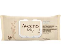 Aveeno Baby Daily Care Wipes (1 x 72 unidades), Toallitas húmedas suaves para bebés y niños, toallitas bebé con extracto de avena y aloe vera, sin perfume, sulfatos ni alcohol