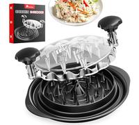 AveFare Trituradora grande de pollo, herramienta trituradora de pollo resistente y altamente duradera, máquina trituradora de carne, sin BPA, fuerte antideslizante, apta para lavavajillas, adecuada