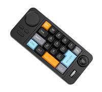 Avejjbaey 19 teclados mecánicos para juegos, palanca de mando programable, rueda de desplazamiento, retroiluminados de color, interruptores intercambiables en caliente, teclado mecánico retroiluminado