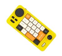 Avejjbaey 19 teclados mecánicos para juegos, palanca de mando programable, rueda de desplazamiento, retroiluminados de color, interruptores intercambiables en caliente, teclado mecánico retroiluminado