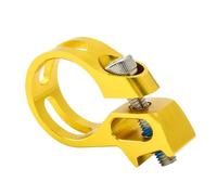 Avejjbaey Abrazadera de palanca de cambios de aleación de aluminio para bicicleta de montaña, palancas de freno, anillos fijos duraderos para bicicletas