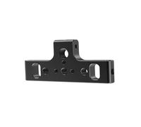 Avejjbaey Adaptador de montaje triple de aluminio de rosca de 1/4 3/8 para cámara réflex digital de acción, teléfono, trípode, soporte de extensión de repuesto, soporte de metal resistente para cámara