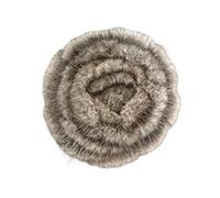 Avejjbaey Broche de flor de imitación de visón de felpa, varias decoraciones, diseños suaves y cómodos, accesorio para, 8cm, imitación visón