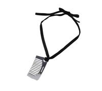Avejjbaey Colgante de flecos para el pelo de moda, portátil, de aleación resistente, accesorio para el pelo para uso diario, 10cm, Metal