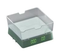 Avejjbaey Dispositivo de pesaje electrónico, reloj de precisión resistente para preparar café, aplicación de múltiples funciones, sustancia permanente, ejecución permanente, reloj de café